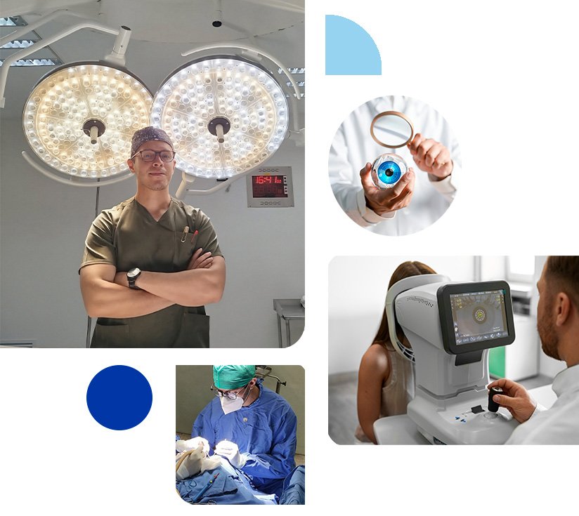 Cirujano Oftalmólogo Dr. Ricardo Manrique Maestro – Imagen compuesta